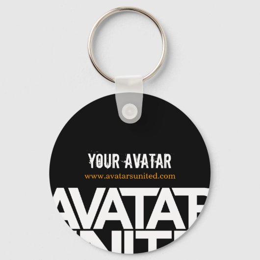 Uw Avatar-sleutelhanger - Gepersonaliseerd Sleutelhanger (Voorkant)