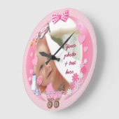 Uw Baby fotoklok Grote Klok (Hoek)