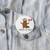 Uw Beaver-Button vieren Ronde Button 7,6 Cm (In situ)