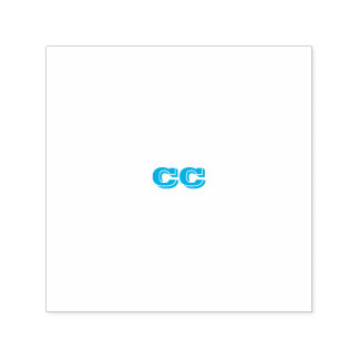 Uw bedrijf Initialen voor Loyalty Punch Kaarten Zelfinktende Stempel