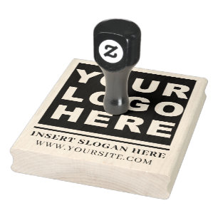 Uw bedrijf Logo Custom Rubber Stamp Rubberstempel