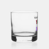 Uw bedrijf Logo en aangepaste tekst Sjabloon Whisky Glas (Rechts)