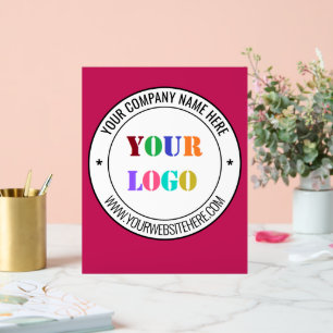 Uw Bedrijf Logo en Aangepaste TekstAcryl Sign Acryl Bord