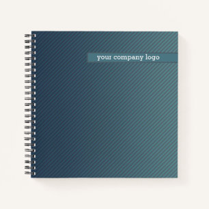 UW BEDRIJF LOGO, gepersonaliseerd Notitieboek