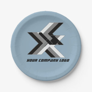 UW BEDRIJF LOGO, gepersonaliseerd, voeg jouw tekst Papieren Bordje