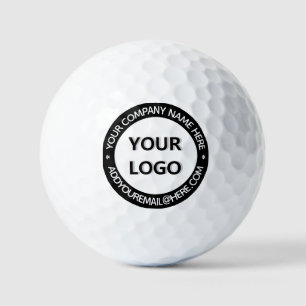 Uw bedrijf Logo golfballen Voorbeeld aangepaste te