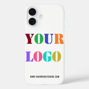 Uw bedrijf Logo iPhone Case Voorbeeld aangepaste t