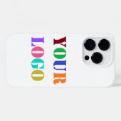 Uw Bedrijf Logo iPhone Case Zakelijk Promotioneel (Achterkant (horizontaal))