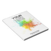 Uw bedrijf Logo Notitieblok (Schuin)