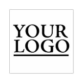 Uw Bedrijf Logo of Kunst, DIY Rubberstempel (Afrduk)
