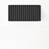 Uw bedrijf Logo | Stijlvol half stap patroon Spandoek (Insitu)