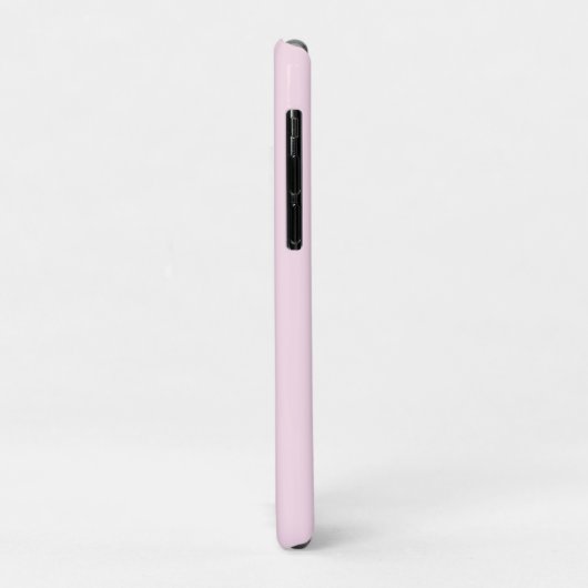 Uw bedrijf op roze verticaal  Case-Mate iPhone case (Achterkant/links)
