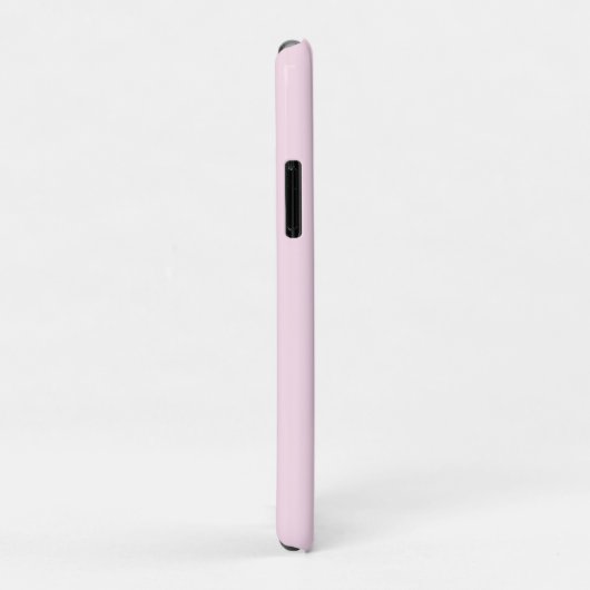 Uw bedrijf op roze verticaal  Case-Mate iPhone case (Achterkant/rechts)