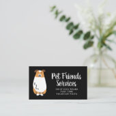 Uw bedrijf | Pet Services Visitekaartje (Staand voorkant)