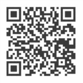 Uw bedrijf QR Code Sticker (Voorkant)