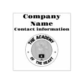 Uw bedrijf 	rubberstempel (Afrduk)