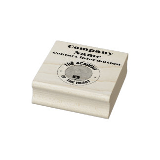 Uw bedrijf 	rubberstempel