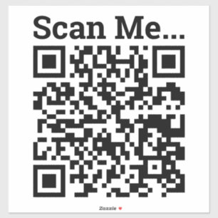Uw bedrijfs QR-code sticker