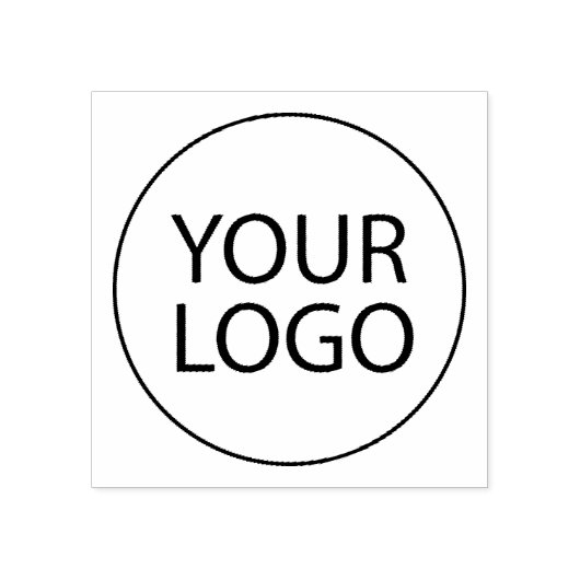 Uw bedrijfslogo Aangepast professioneel zakelijk Rubberstempel (Afrduk)