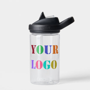 Uw bedrijfslogo foto promotionele waterfles