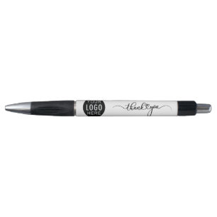 Uw bedrijfslogo script zakelijk bedankje pen