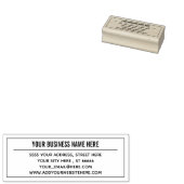 Uw bedrijfsnaam Adres Info Professional Stempel (Gestempeld)