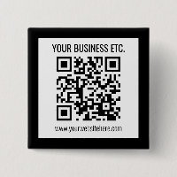 Uw bedrijfsnaam & bewerkbare QR-code