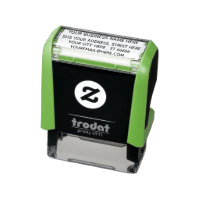 Uw bedrijfsnaam e-mailadres stempel voorbeeld