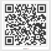 Uw BedrijfsQR Code voor het Slimme Scannen van de  Sticker (Vel)