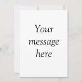 Uw bericht hier voegt de naam monogram afbeelding  feestdagenkaart (Voorkant)