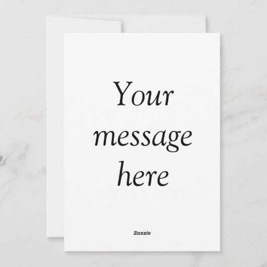 Uw bericht hier voegt de naam monogram afbeelding feestdagenkaart (Achterkant)