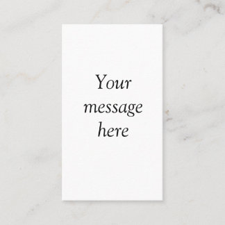 Uw bericht hier voegt de naam monogram afbeelding  visitekaartje