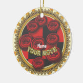 Uw Beurt Dammers Keramisch Ornament (Links)