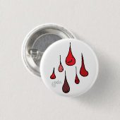 Uw bloeding 1¼-inch pins ronde button 3,2 cm (Voorkant /achterkant)