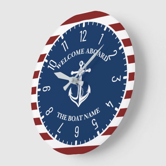 Uw Bootnaam Anker Grote Klok (Hoek)