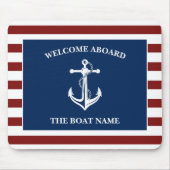 Uw Bootnaam Anker Muismat (Voorkant)