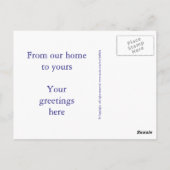 Uw Briefkaart aanpassen (Achterkant)