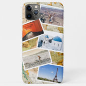 Uw Briefkaart voor aangepaste reisbestemming Case-Mate iPhone Case (Achterkant)
