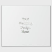 Uw bruiloft ontwerp cadeaupapier (Vlak)
