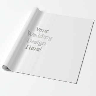 Uw bruiloft ontwerp cadeaupapier