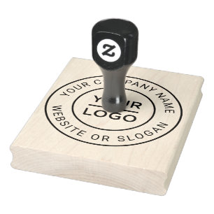 Uw Business Logo Aangepaste Eenvoudige Rubber Stam Rubberstempel