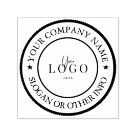 Uw Business Logo Custom Zelfinkkend Stempel