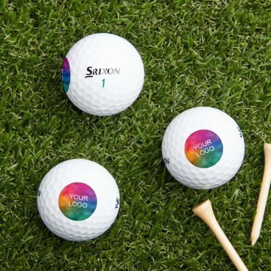 Uw Business Logo Hier Srixon Soft Feel 12 Pack Golfballen (Insitu Gras)
