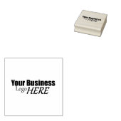 Uw Business Logo hier stempel (Gestempeld)