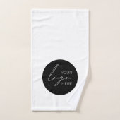 Uw Business Logo Promotion Business Company Bad Handdoek (Handdoek)