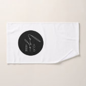 Uw Business Logo Promotion Business Company Bad Handdoek (Handdoek)