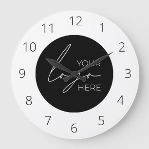 Uw Business Logo Promotion Business Company Grote Klok