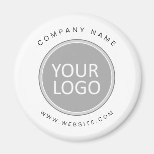 Uw Business Logo Promotion Business Company Magneet