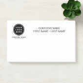 Uw Business Logo Promotion Business Company Post-it® Notes (Kantoor)