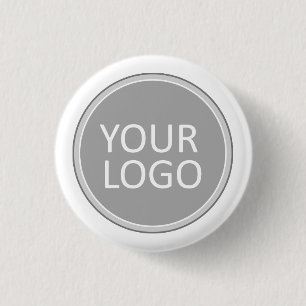 Uw Business Logo Promotion Business Company Ronde Button 3,2 Cm